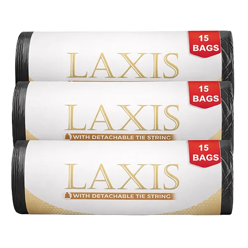 Oxo-Biodegradable Garbage Bag Size - 24x32 inch (15 Pcs x 6 Rolls)