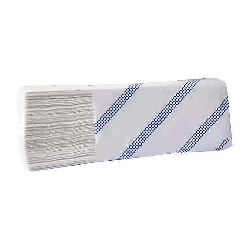 Disposable White M Fold Tissue Paper  (Pack Of 100x20 Pcs)