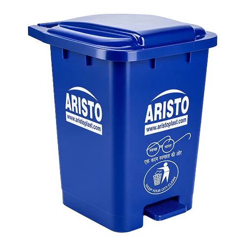 ARISTO 45 L Blue Plastic Pedal Dustbin