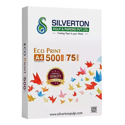 Silverton 75 GSM A4 Copier Paper 500 Sheets  pack of 1