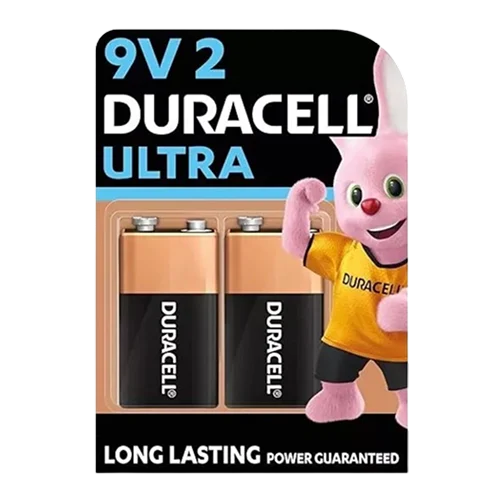 Duracell - Ultra 9 V Battery Cell (Pack of 2 X 1)