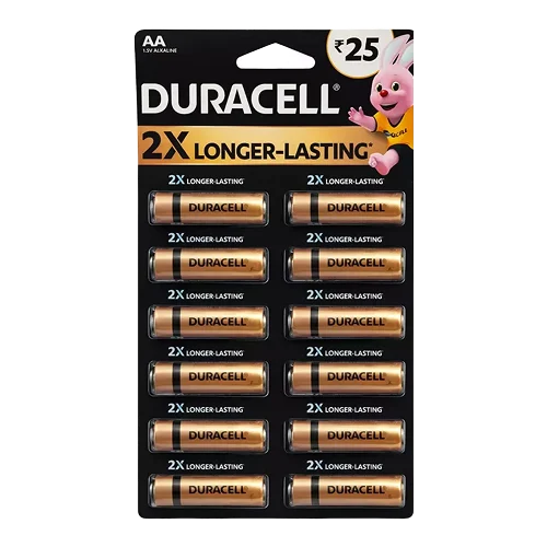 Duracell - Chhota Power AA Alkaline Batteries (Pack of 12)