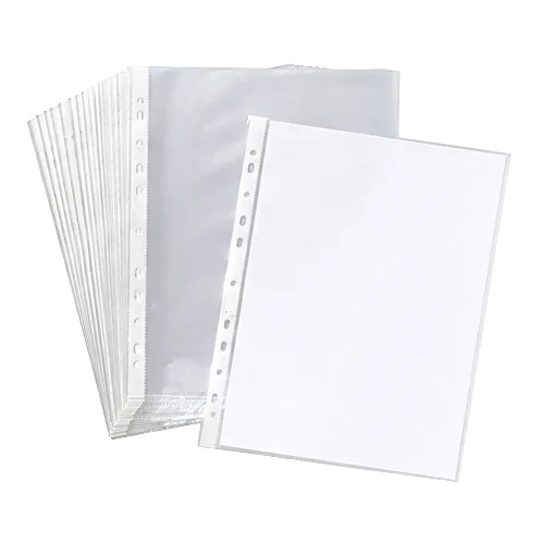 Generic - Sheet Protector A4 Size 200 Micron, Transparent (Pack of 50)