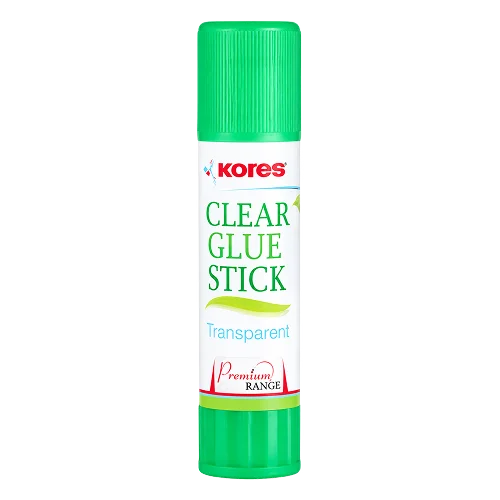 Kores - Clear Glue Stick - 15gm (Pack of 1)