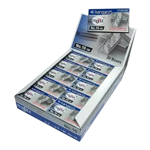 Kangaro Stapler Pins No 10 (Pack of 20 Box) 2