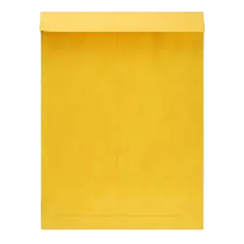 Yellow Cloth Envelope A4