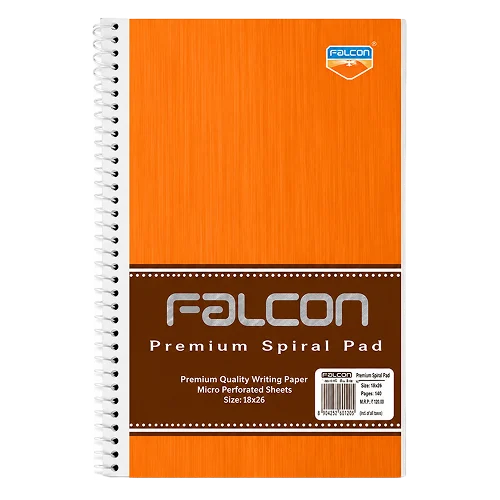 Aeroline - Spiral Pads 200 Sheets Coloured Med