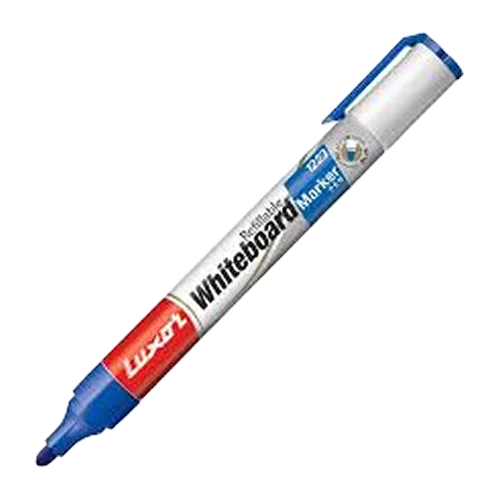Luxor - 1223 Whiteboard Marker Pens Blue (Pack of 10)