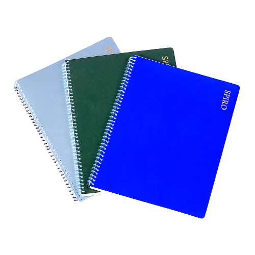 Spiral Paper Note Pad 1/8 Spiral Paper Note Pad 80 Sheets (Set of 10 Pads)