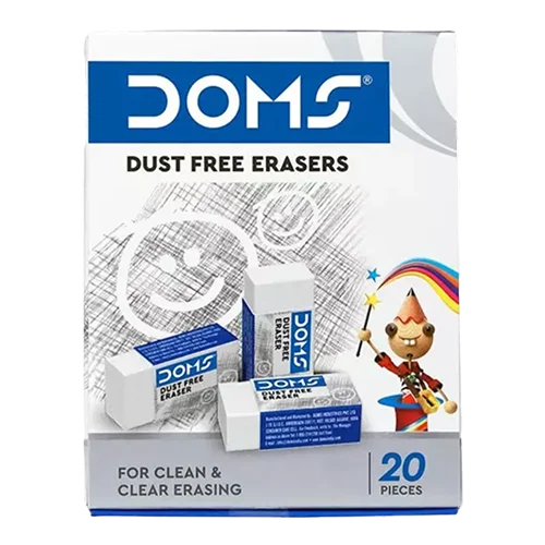 DOMS - Eraser (Pack of 20) Blue