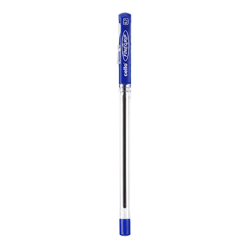 Cello - Fine Grip Ball Point Pen - Blue (Pack of 10)