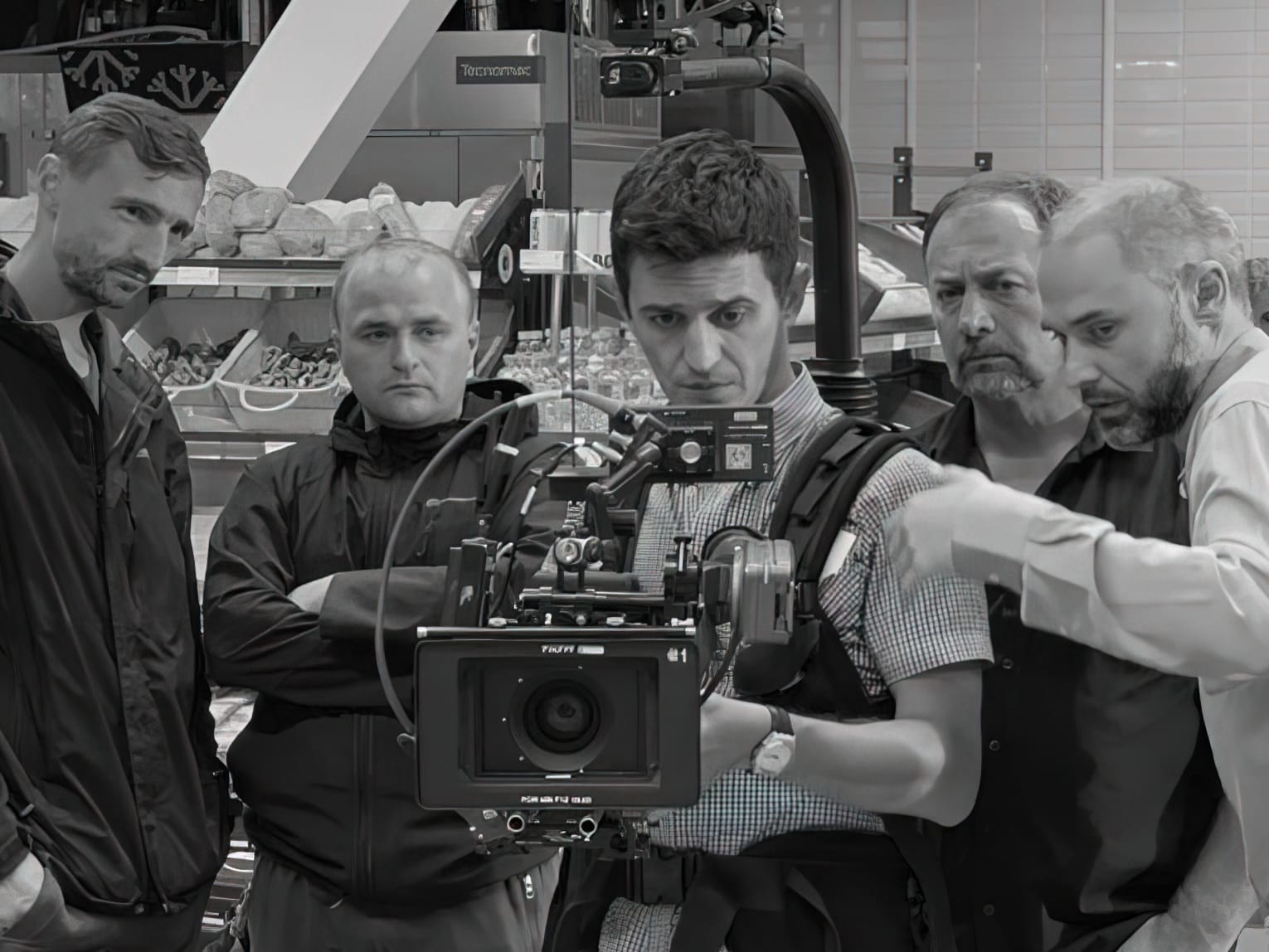 Команда видеопродакшн студии Александра Бондарева за работой: производство рекламных роликов, корпоративных фильмов в Минске