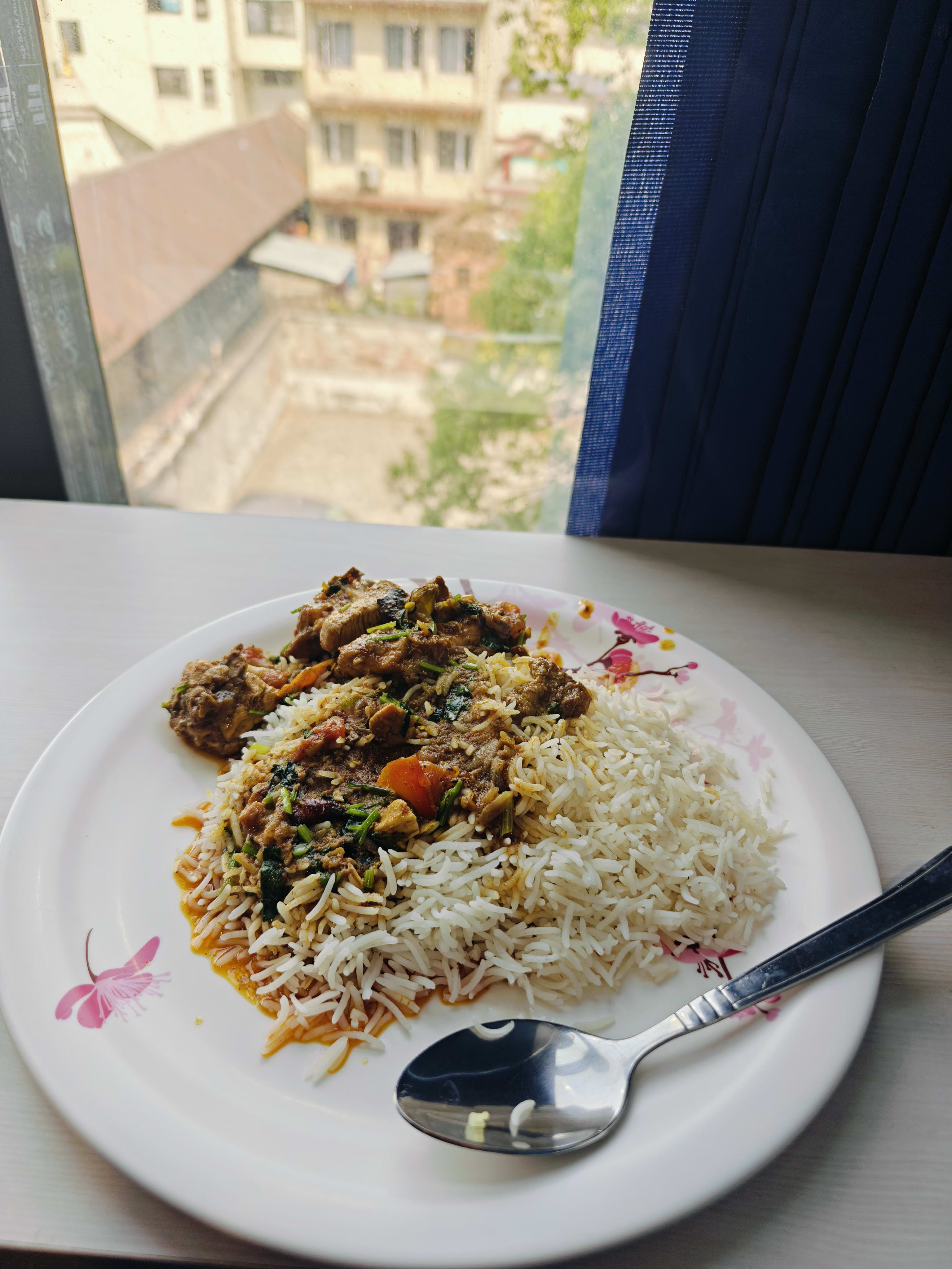 the lunch again.