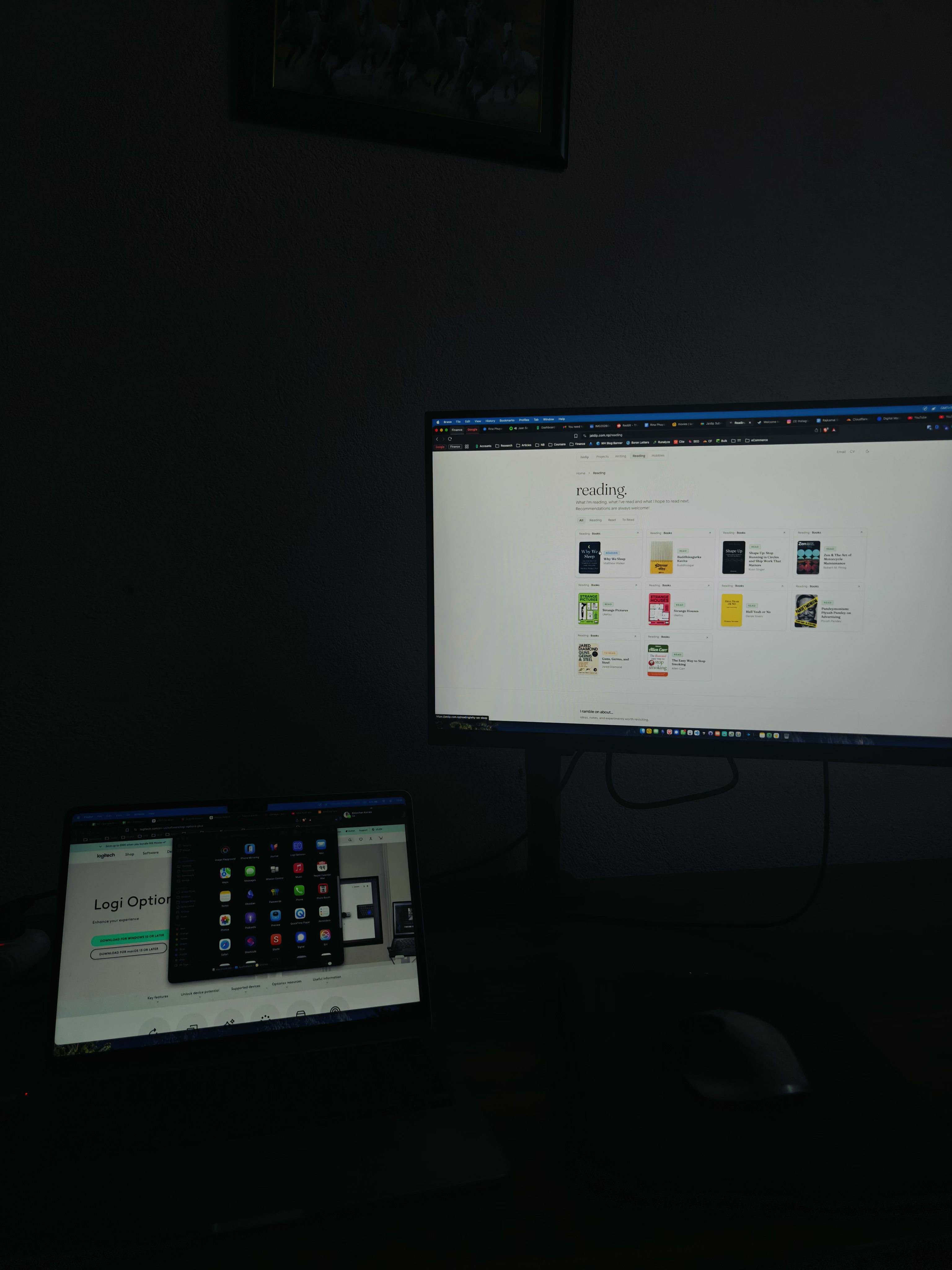 the productivity setup.