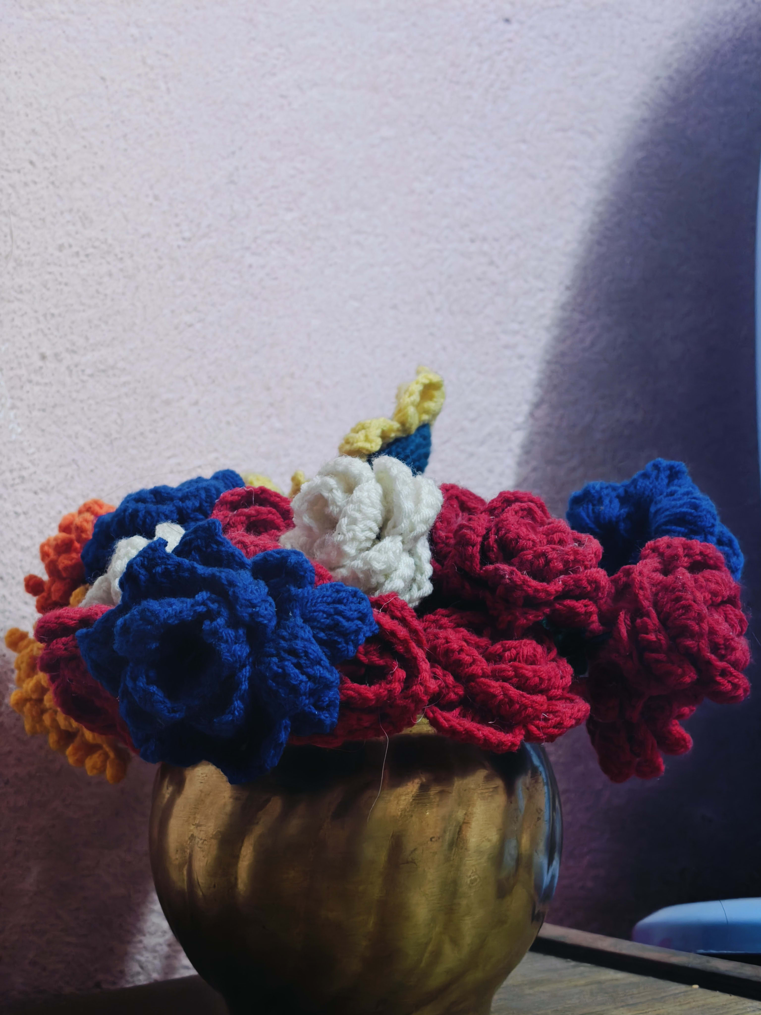 the flower.