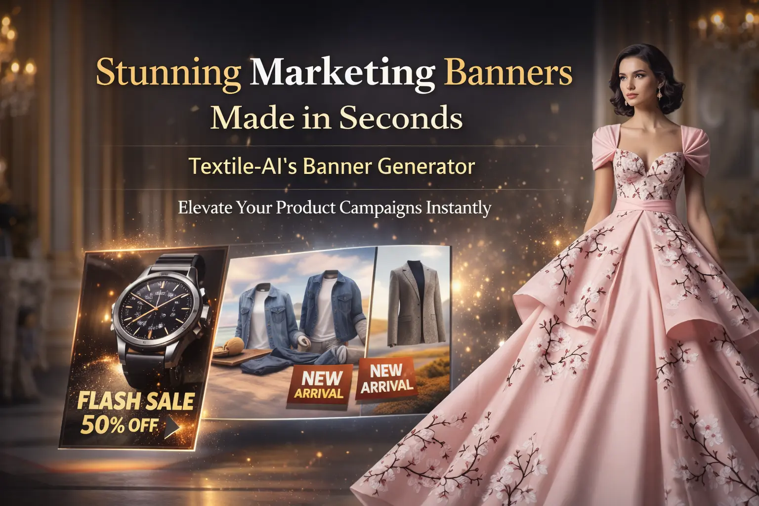 Transform Product Images into Premium Marketing Campaigns Across Industries with Textile-AI