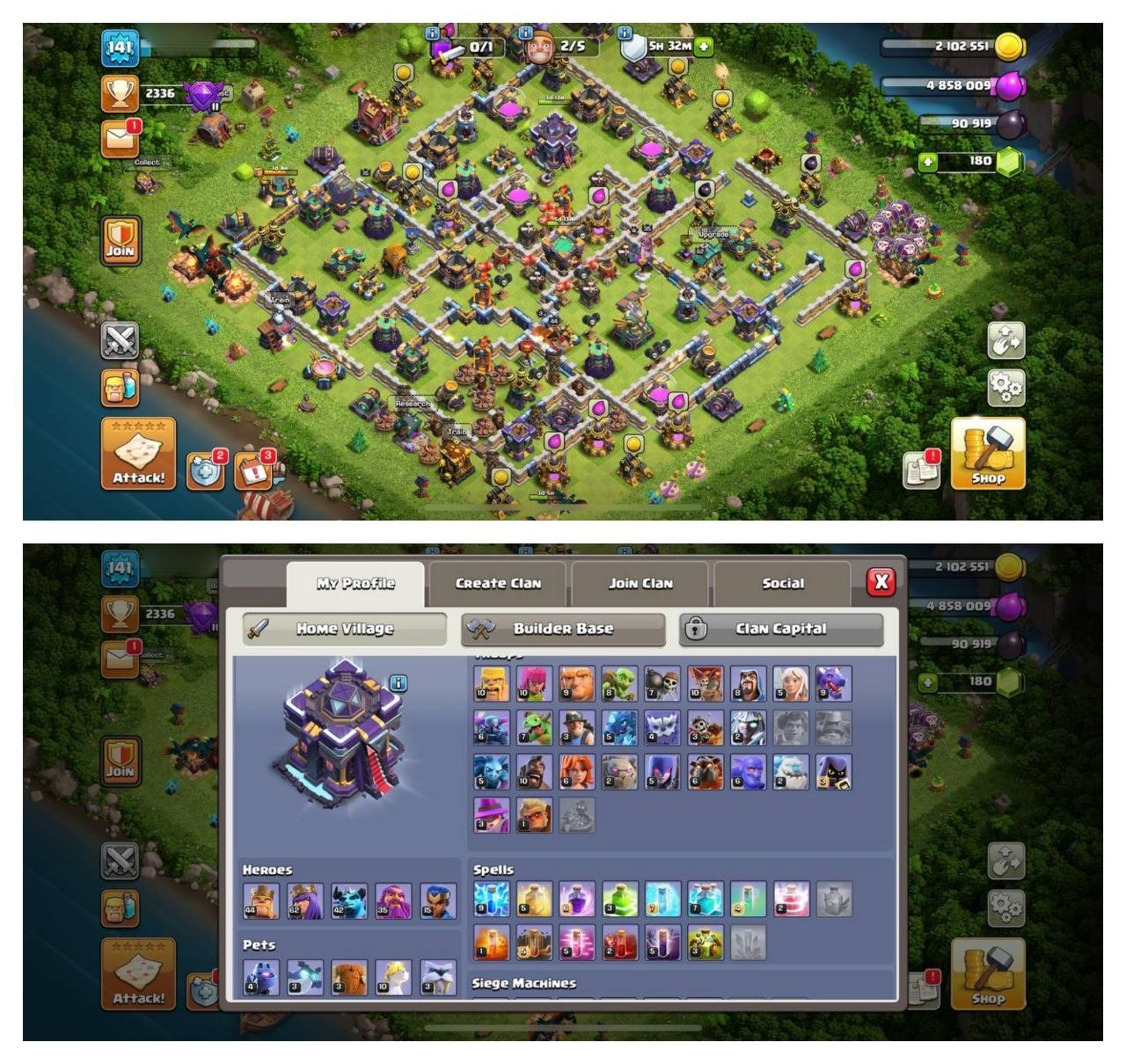 {CRAZY ACCOUNT} TH15 WHITE WALLS⚡️7 EPIC EQUIPMENT⚡️XP-141⚡️HERO 44-62-42-35-15⚡️ WHITE WALLS⚡️500 GEMS NAME CHANGE⚡️MAGIC ITEMS⚡️OP LAB⚡️INSTANT DELIVERY 🚚