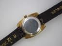 Close-up of the stainless steel case back with 'WATERPROOF N° 200 T' engraving and 'USE RENUVAST' text.