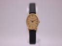 Raymond Weil 5712 watch with champagne dial and gold case, 1980s
