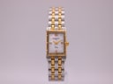 Raymond Weil watch with white dial and two-tone case, circa 2000s