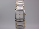 Tissot T051310A watch with white dial and silver case, 2010s