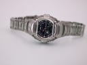 Top-down view of the Casio G-Shock G-510D on its stainless steel bracelet, showing the full watch.