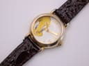 Close-up front view of the Tweety Bird dial, clearly showing the character and gold-tone hands.