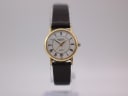 Raymond Weil 9923 watch with white dial and gold case, 1990s