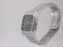 Right side view of the Seiko watch, showing the crown and brushed case finish.