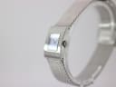 Side profile view of the Tissot L610K watch, highlighting the brushed finish of the case and the simple crown.