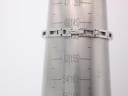 Close-up of the Gucci 3900 L bracelet on a wrist sizing gauge, showing a measurement of 14.5 cm (145mm).
