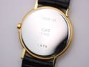Close-up of the stainless steel case back with model number '10003-51', fish logo, '3 ATU', and '1975' engravings.
