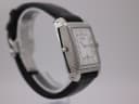 Side view of Rotary Revelation watch with white dial, showing the textured case side and crown.