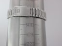 Side view of the Tissot Seastar bracelet on a wrist sizing gauge, indicating a circumference of 193mm.