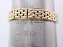 Close-up of the watch bracelet on a sizing gauge, showing a wrist circumference measurement of 160mm (16cm).