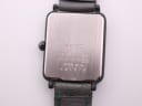 Close-up of the stainless steel case back, engraved with Seiko brand, model number 2P20-5470, and serial number 641874.