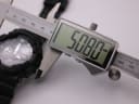 Digital caliper measuring the case diameter of the Casio G-Shock GA-110 at 50.80mm.