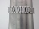 The Gucci watch bracelet displayed on a wrist sizing gauge, indicating a wrist circumference of approximately 170mm / 17cm.