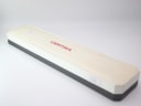 Exterior view of the Certina branded original box, showing the cream lid with red 'CERTINA' text.