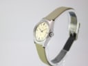 Angled side view of Certina Club 2000 watch, showing the crown and case profile.