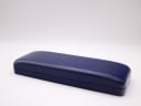 The closed original Mappin & Webb dark blue presentation box.