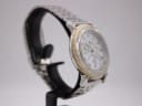 Opposite side profile of the Accurist watch case and bracelet.