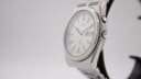 Side profile view of the Seiko 7223-6010 octagonal case and crown pushers.