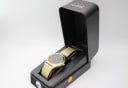 The gold Limit watch presented inside its open original black Limit brand box.