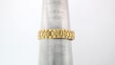 Certina DS bracelet on a wrist sizing mandrel, showing a wrist circumference of approximately 15.5 cm or 155 mm.