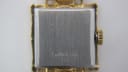 Rear view of the watch's case back, showing brushed finish and "CARAVELLE N.1" engraving.