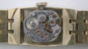 Detailed close-up view of the exposed manual wind movement, showing 'SEIKO JAPAN 17J' engraving.