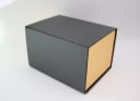 Black and tan original Bering watch box.