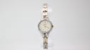 Seiko 1N01 watch with cream dial and silver case, circa 2003