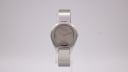 Gucci G.6700 L CI watch with black dial and silver case, 2000s